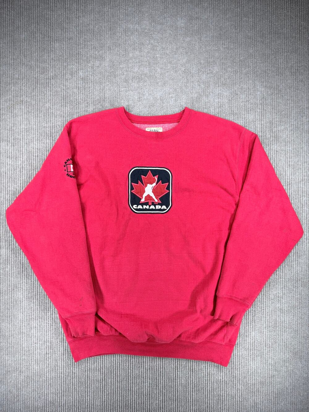 Steve & Barrys Hockey Canada Heavyweight Red Crewneck XXL